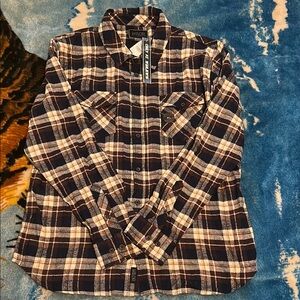 NWT Plaid Flannel Shirt